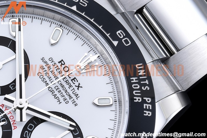 Rolex - Daytona 116500 SS/SS White/Stk APSF SH4130