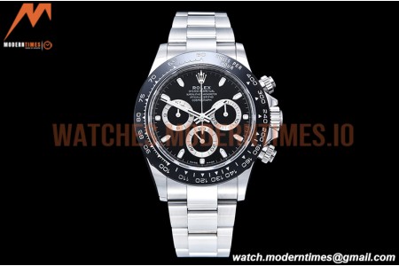 Rolex - Daytona 116500 SS/SS Black/Stk APSF SH4130