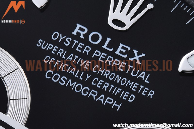Rolex - Daytona 116500 SS/SS Black/Stk APSF SH4130