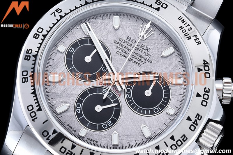 Rolex - Daytona 116509 904L WG/WG Met/Stk QF V3 SH4130