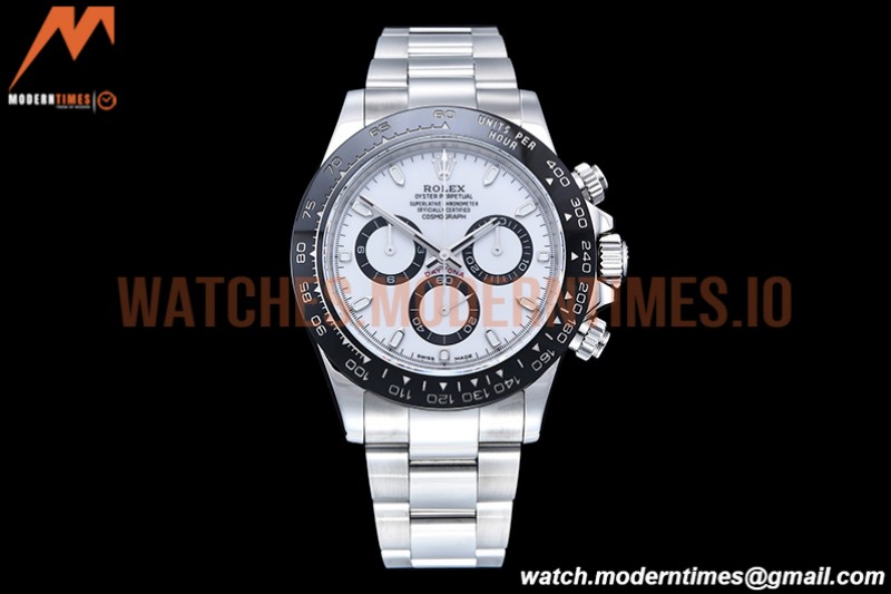 Rolex - Daytona 116500 CER SS/SS White 904L QF V3 SH4130