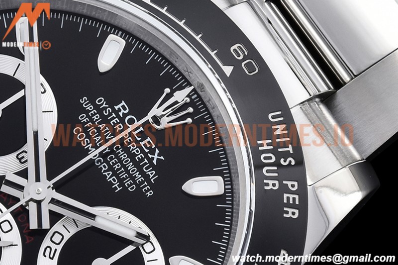 Rolex - Daytona 116500 CER SS/SS Black 904L QF V3 SH4130