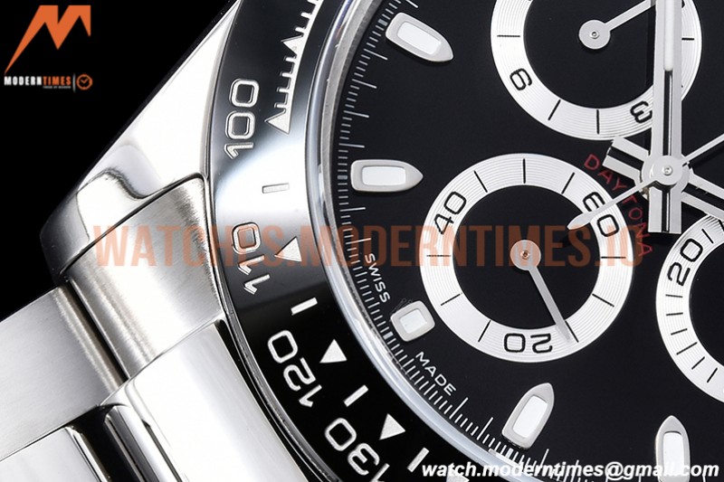 Rolex - Daytona 116500 CER SS/SS Black 904L QF V3 SH4130