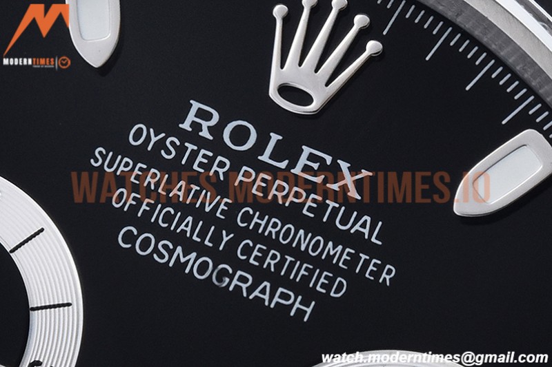 Rolex - Daytona 116500 CER SS/SS Black 904L QF V3 SH4130
