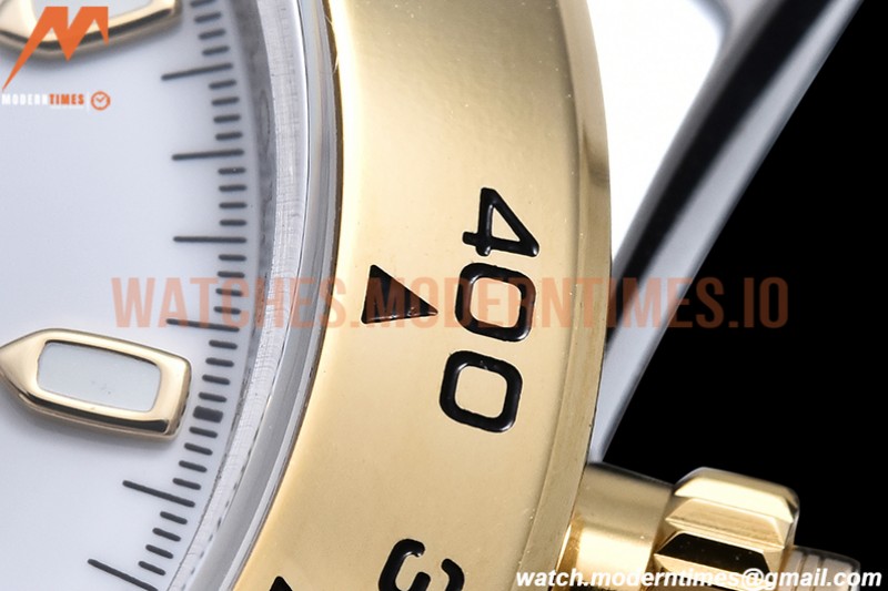 Rolex - Daytona 116503 904L YG/SS Wht/Stk QF V3 SH4130