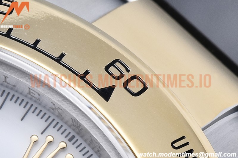 Rolex - Daytona 116503 904L YG/SS Wht/Stk QF V3 SH4130