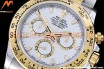 Rolex - Daytona 116503 904L YG/SS Wht/Stk QF V3 SH4130