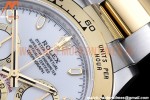 Rolex - Daytona 116503 904L YG/SS Wht/Stk QF V3 SH4130