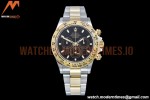 Rolex - Daytona 116503 904L YG/SS Blk/Stk QF V3 SH4130