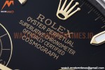 Rolex - Daytona 116503 904L YG/SS Blk/Stk QF V3 SH4130