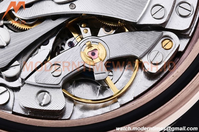 Rolex - Daytona 116505 904L RG/RG Blk/Stk QF V3 SH4130