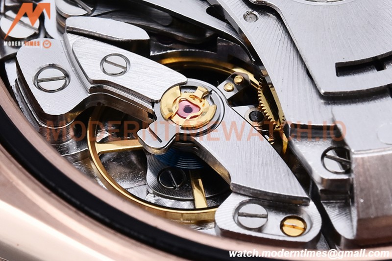 Rolex - Daytona 116505 904L RG/RG Blk/Stk QF V3 SH4130