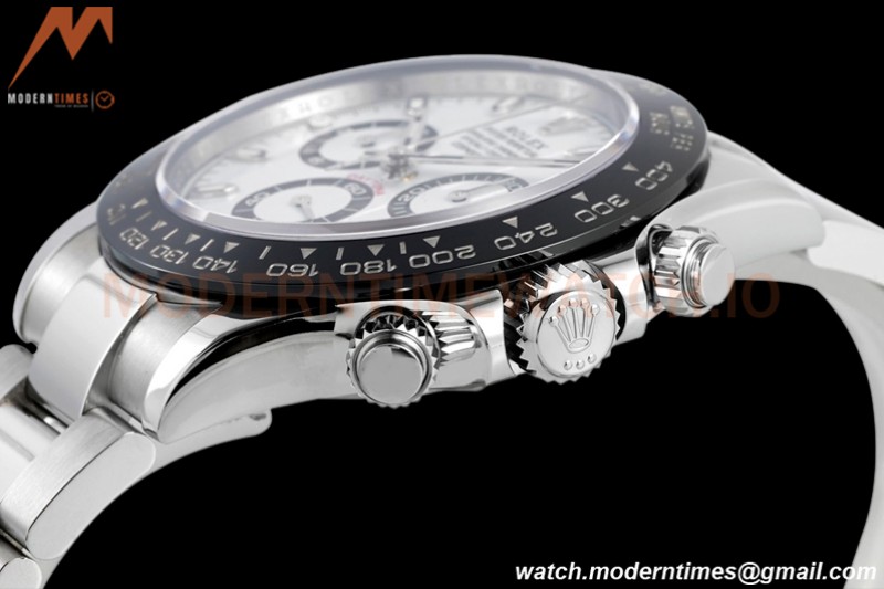 Rolex - Daytona 116500 40mm CER SS/SS White 904L ZF SH4130