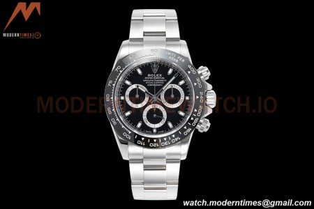 Rolex - Daytona 116500 40mm CER SS/SS Black 904L ZF SH4130