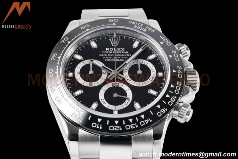 Rolex - Daytona 116500 40mm CER SS/SS Black 904L ZF SH4130