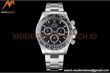 Rolex - Daytona 126500 40mm CER 904L SS/SS Black AR+ A4131