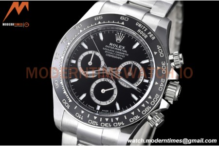 Rolex - Daytona 126500 40mm CER 904L SS/SS Black AR+ A4131