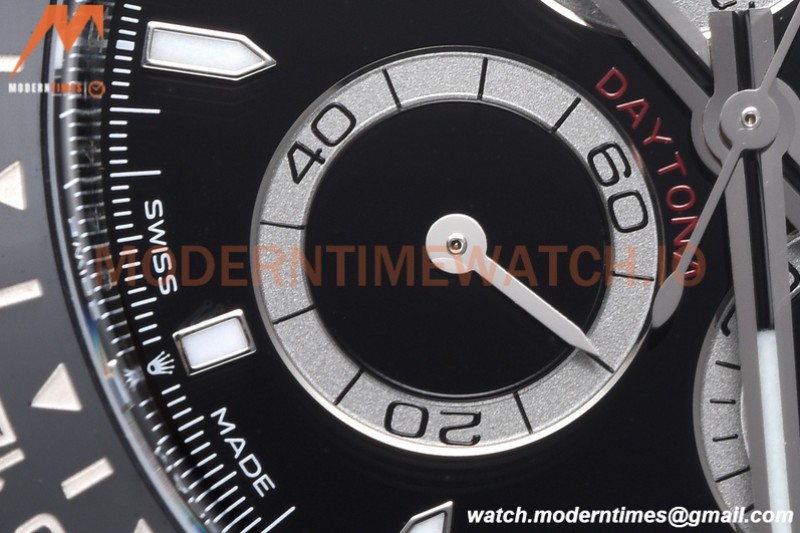 Rolex - Daytona 126500 40mm CER 904L SS/SS Black AR+ A4131