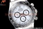 Rolex - Daytona 126500 40mm CER 904L SS/SS White AR+ A4131