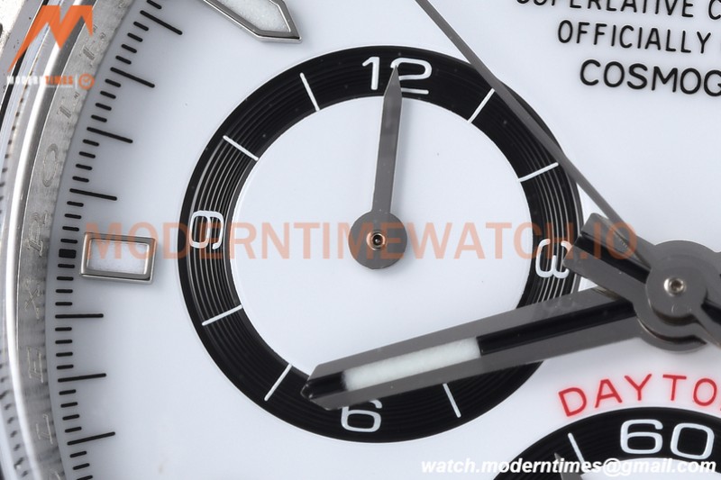 Rolex - Daytona 126500 40mm CER 904L SS/SS White AR+ A4131