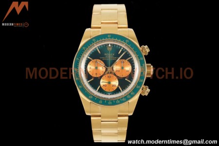 Rolex - Daytona 116508 Artisans De Genève YG/YG Honey Green ADGF A7750