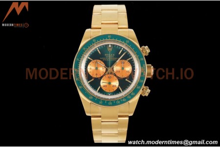 Rolex - Daytona 116508 Artisans De Genève YG/YG Honey Green ADGF A7750