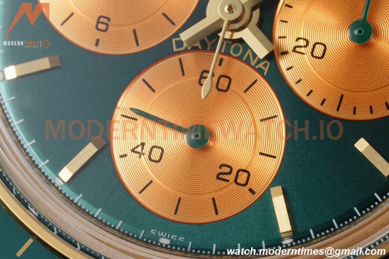 Rolex - Daytona 116508 Artisans De Genève YG/YG Honey Green ADGF A7750