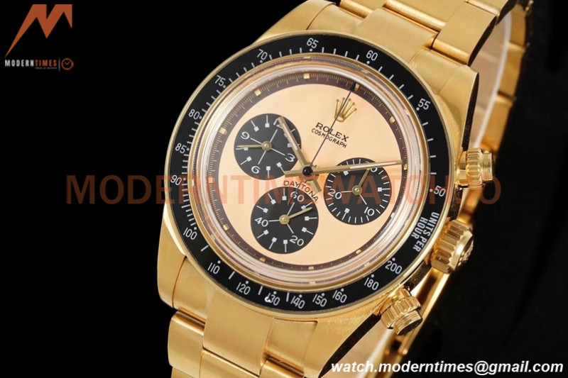 Rolex - Daytona Retro 6241 Artisans De Genève YG/YG Beige ADGF A7750