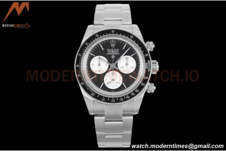 Rolex - Daytona Retro 6263 Artisans De Genève SS/SS Black ADGF A7750
