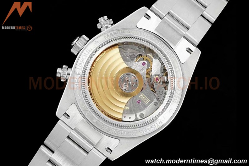 Rolex - Daytona Retro 6263 Artisans De Genève SS/SS Black ADGF A7750