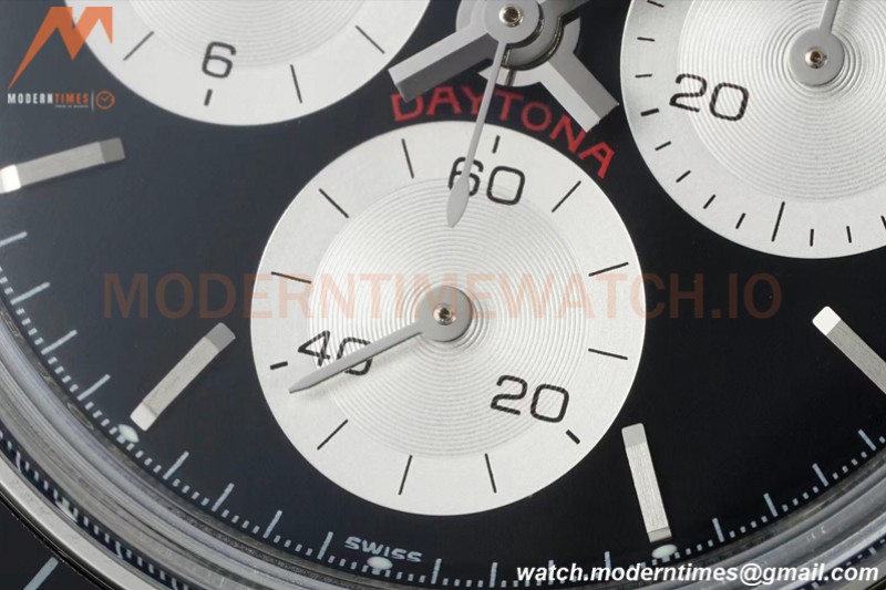 Rolex - Daytona Retro 6263 Artisans De Genève SS/SS Black ADGF A7750