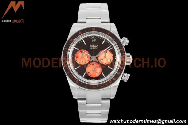 Rolex - Daytona Retro Rusty Artisans De Genève SS/SS Black ADGF A7750