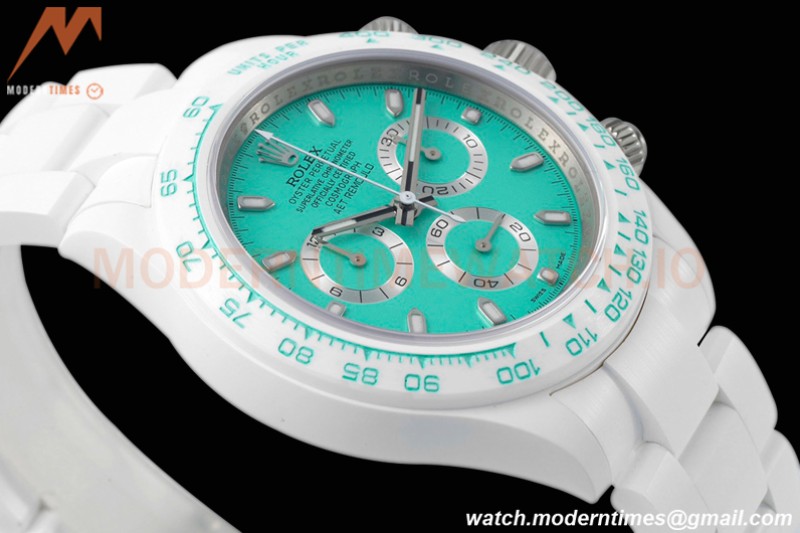 Rolex - Daytona AET Remould 40mm CER/CER Biscay Green ZF SH4130