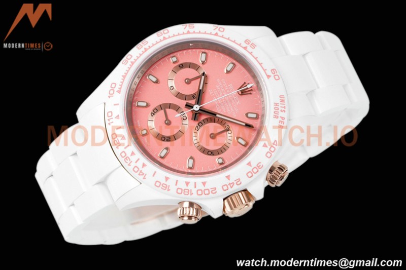 Rolex - Daytona AET Remould 40mm Sakura CER/CER Pink ZF SH4130