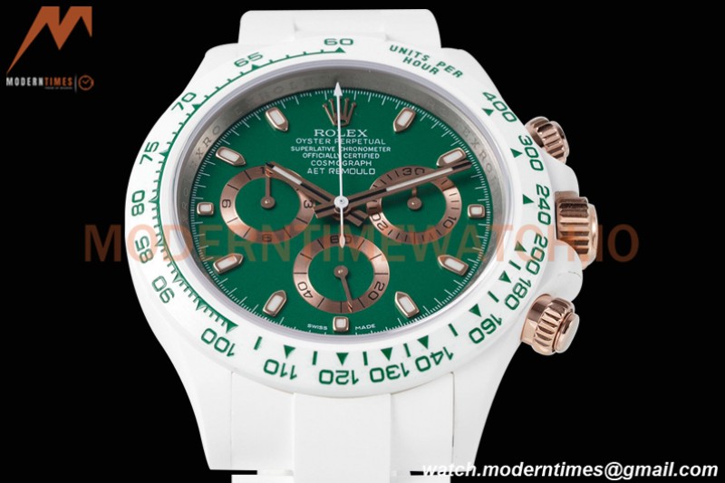Rolex - Daytona AET Remould 40mm CER/CER British Racing Green ZF SH4130