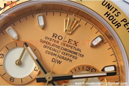 Rolex - Daytona 40mm Golden Essence FC/NY YG/YG DIWF A7750