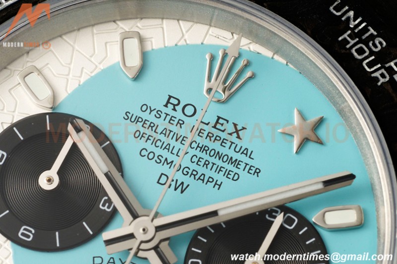 Rolex - Daytona 40mm Crescent Tiffany Blue FC/NY White/Black DIWF A7750