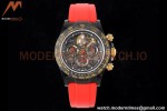 Rolex - Daytona Blaken 40mm CER 904L PVD/RU Blk/Red Skeleton GETF SA4130