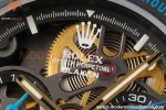 Rolex - Daytona Blaken 40mm CER 904L PVD/RU Blk/Blu Skeleton GETF SA4130