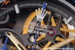 Rolex - Daytona Blaken 40mm CER 904L PVD/RU Black/Blue Skeleton GETF SA4130