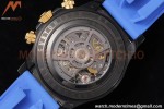 Rolex - Daytona Blaken 40mm CER 904L PVD/RU Black/Blue Skeleton GETF SA4130