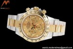 Rolex - Daytona 116503 40mm 904L YG/SS Gold/Stk King SH4130