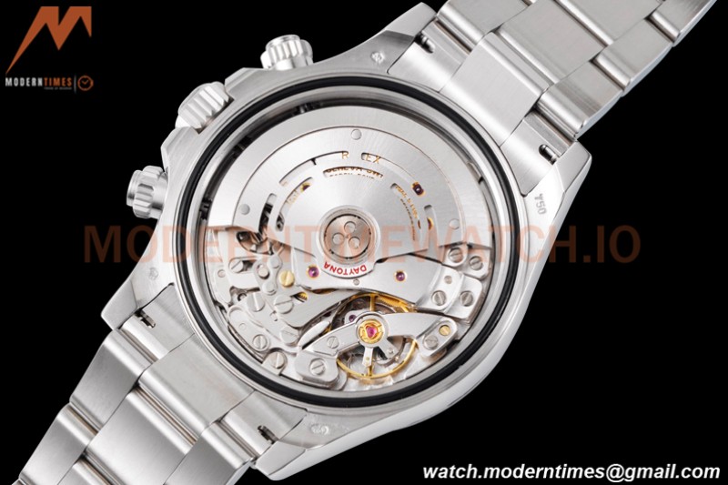 Rolex - Daytona 116509 40mm 904L SS/SS Grey/Blk/Stk King SH4130