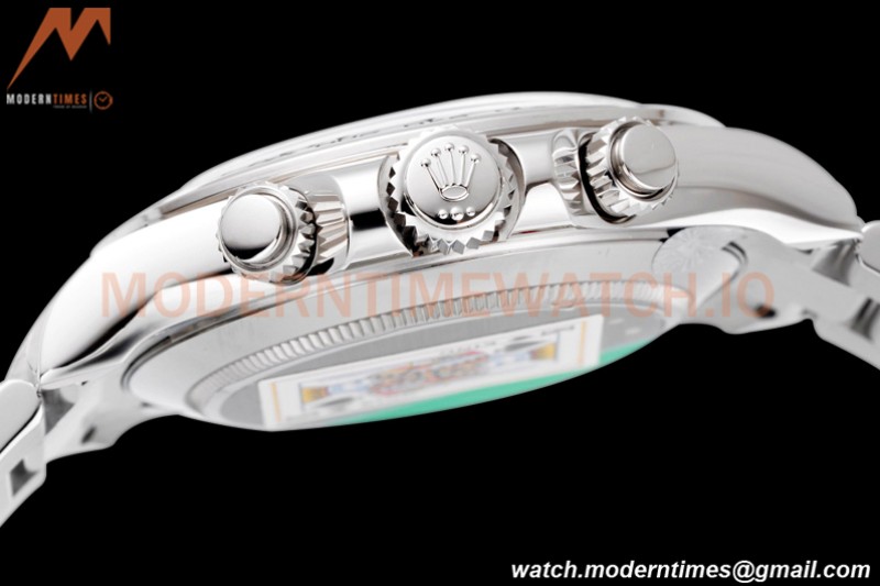 Rolex - Daytona 116500LN 40mm 904L Ceramic SS/SS Wht/Blk King SH4130