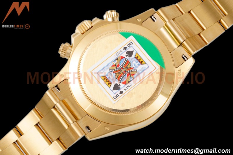 Rolex - Daytona 116508 40mm 904L YG/YG YG/Stk King SH4130