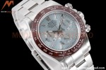 Rolex - Daytona 116506 40mm 904L Ceramic SS/SS Ice Blue/Diams King SH4130