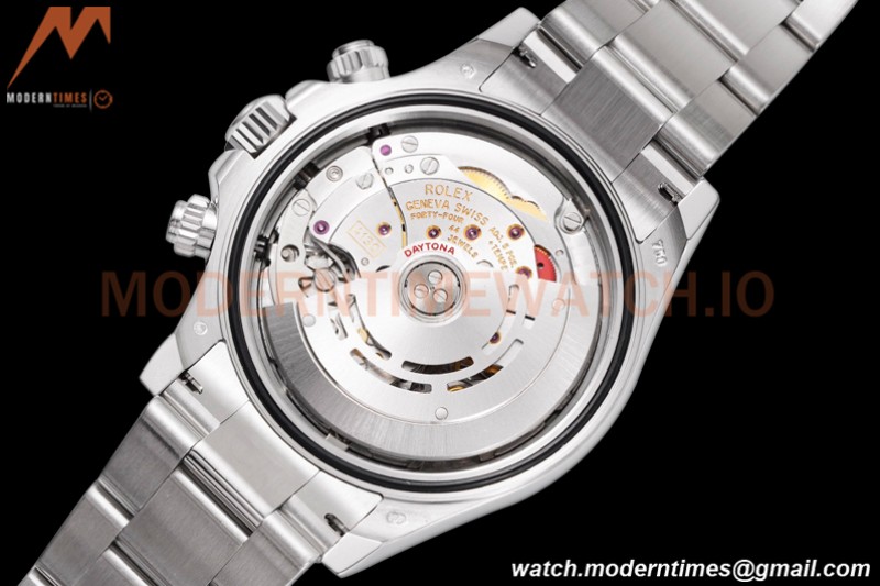 Rolex - Daytona 116506 40mm 904L Ceramic SS/SS Ice Blue/Diams King SH4130