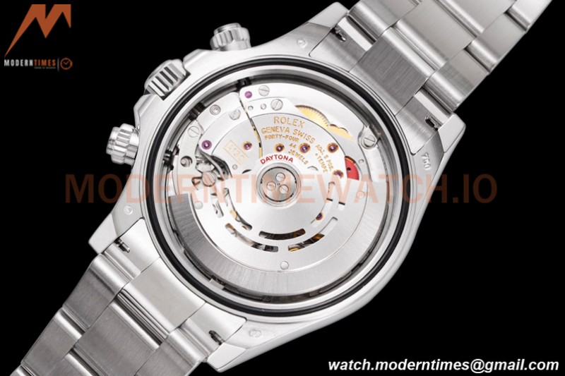 Rolex - Daytona 116509 40mm 904L SS/SS Blk/Diam King SH4130