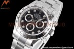 Rolex - Daytona 116509 40mm 904L SS/SS Blk/Diam King SH4130