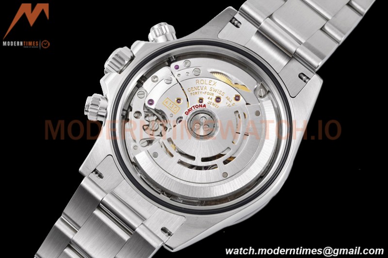 Rolex - Daytona 116520 40mm 904L SS/SS Wht/Stk King SH4130